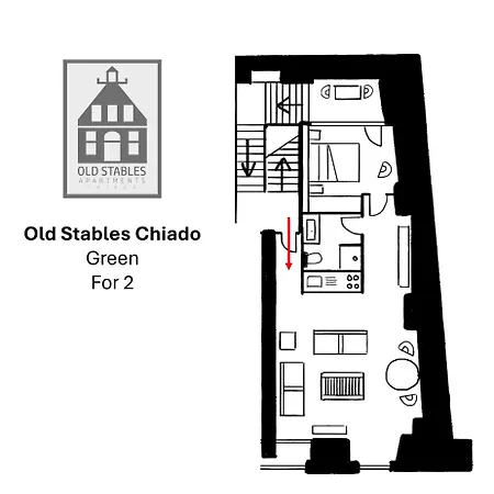 Appartement Old Stables Chiado - 1 Bedroom In The Heart Of Lisboa